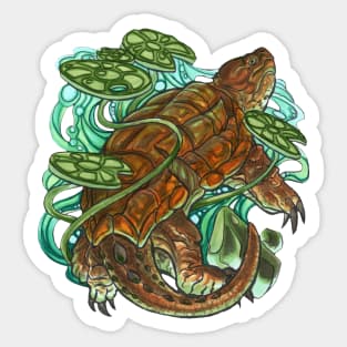 Elder Snapper Sticker